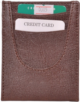 

Southpole Fashions 6 Card Holder(Set of 1, Brown)