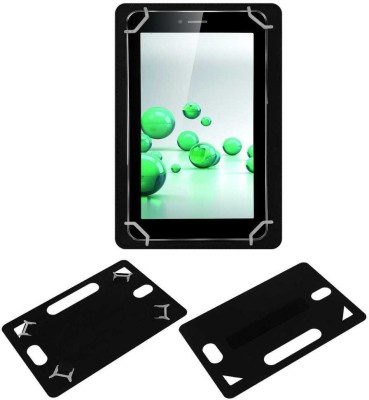 ACM Back Cover for iBall Slide 3G Q45 Back Hand Leather Case(Black, Grip Case, Pack of: 1)