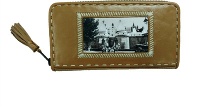 miruna designs Casual Tan Clutch