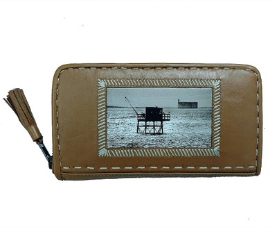 

miruna designs Casual Tan Clutch