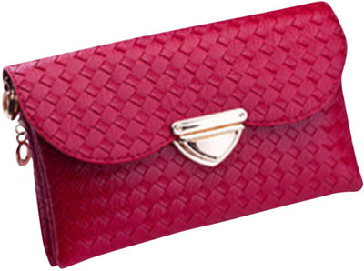 

Tanned Party Maroon Clutch