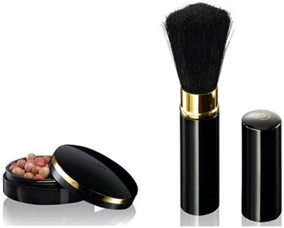 Oriflame Sweden Giordani Gold Bronzing Pearls, Black Powder Brush(Set of 2) available at flipkart for Rs.1399