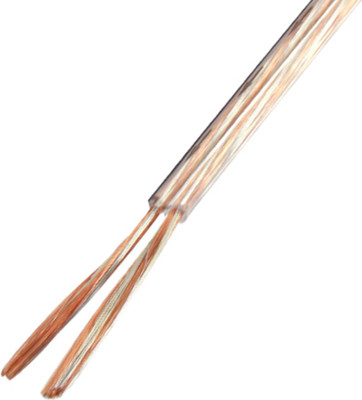 

MX OFC Speaker Cable Home theatre 26Awg Transparent Type 150 Feet / 50 Mtrs SPK2 Stereo Audio Cable(Copper)