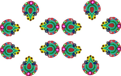 

iHandikart Terracotta (Pack of 12) Table Diya Set(Height: 1 inch)