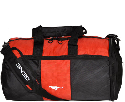 

Gene MN-0309-BLKRED Travel Duffel Bag(Black, Red)