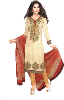 

Reya Crepe Printed Salwar Suit Dupatta Material(Un-stitched), Multicolor