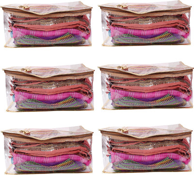 

Apratim saree cover Gld cover(Gold)