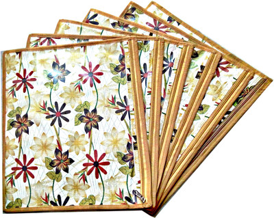 

DIVYANA Single Saree Cover Set of 6 Pcs Printed Fancy Clothes Cover, Single Saree Cover, Saree Packing Cover, Wardrobe Organizer SC025(Multicolor)