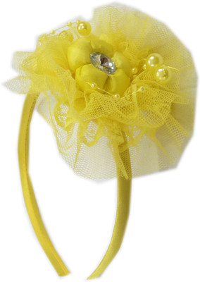 

Squnibee Fancy Party Wear Hair Band Hair Band(Yellow)