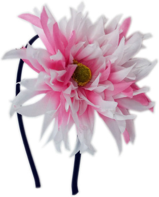 

Squnibee Party Wear Fancy Flower Hair Band Hair Band(White)