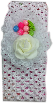

Squnibee Fancy Net Elastic Head Band Head Band(White)
