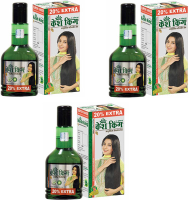 

Kesh King Hair Oil Pack Of 3 (120ml) Hair Oil(120 ml)
