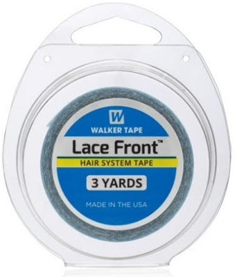 

Walker Front Lace Support Tape Roll 3/4" 3 yard Roll Double Sided Adhesive Tape Wax(25 g)