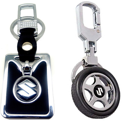 

City Choice New Combo of Wheel & Hook-Locking Key Chain