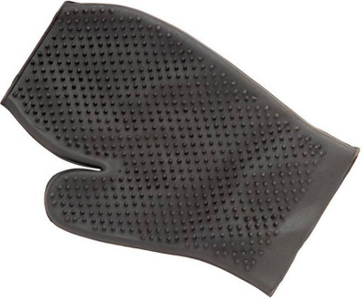 

Foodie Puppies Grooming Gloves for Dog, Cat(Black, Fits All)