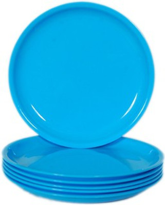 

Day 2 Day Forever Turquoise Blue Microwave Safe Quarter Plates Pack of 6 (20x20x2 cm) Small Plates(Pack of 6)