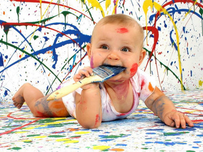 

Cute Lovely Baby for Room Wall Poster 12 * 18 inch HD Quality Material - Gloss paper Paper Print(12 inch X 18 inch, Rolled)