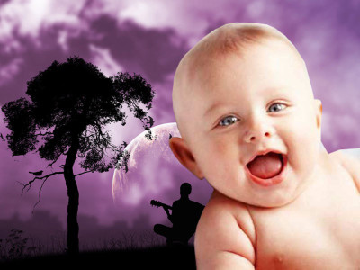 

Cute Little Baby For Room Wall Poster 12 * 18 inch HD Quality Material - Gloss paper Paper Print(12 inch X 18 inch, Rolled)