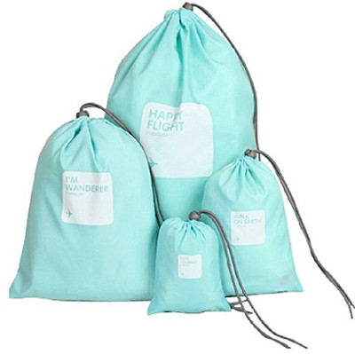 

Bruzone Portable Organizer 4pcs C05 Potli(Blue)