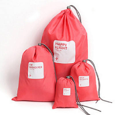 

Bruzone Portable Organizer 4pcs C07 Potli(Red)