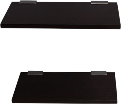 

Captiver Display Wall Décor Shelf wenge set of 2-(15X30)CM MDF Wall Shelf(Number of Shelves - 2, Black)