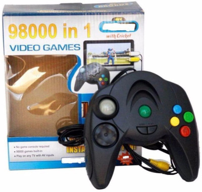 Sapro GM-98000IN1-VGC Controller For Play on any TV (Black)