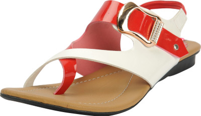 

Belly Ballot Women Red Flats