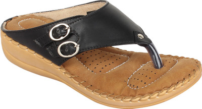 

1 WALK Women Black Casual