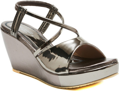 

Dolphin Miles Women Grey Wedges