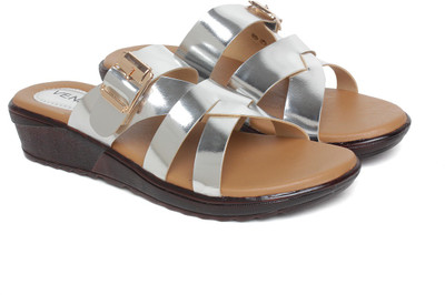 

Vendoz Women Silver Wedges