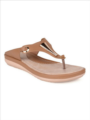 

Shoe Cloud Women Brown Flats