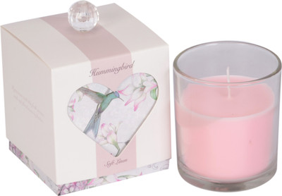 

Scrafts Soft Linen Candle(Pink, Pack of 1)