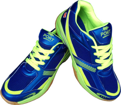 

Port Men's Lord Badminton Shoes For Men(Blue