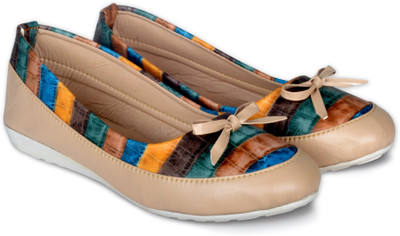 

PIPILIKA Ballerinas 45701 Bellies For Women(Multicolor, Beige & multi