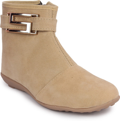 Moonwalk Boots For Women(Beige