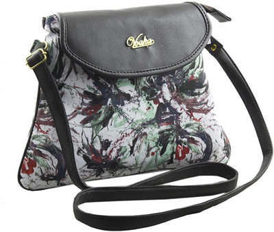 

VOAKA Women Casual Brown PU Sling Bag