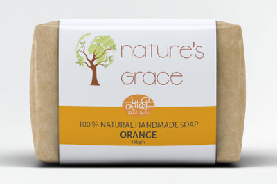 

Shreeji Handmade Orange Soap(100 g)