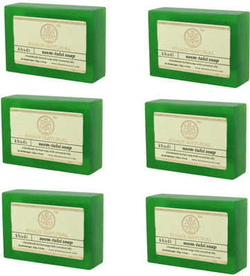 

Khadi Natural Organic Neem Tulsi Soap(750 g)