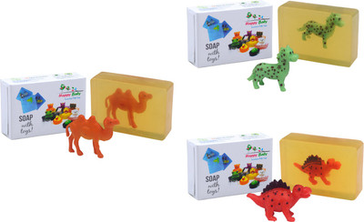 

Happy Baby Luxurious Kids Soap With Toy Yellow (Y28)(300 g, Pack of 3)