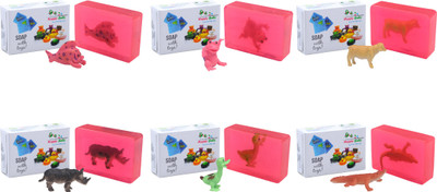 

Happy Baby Luxurious Kids Soap With Toy Pink (P58)(600 g, Pack of 6)