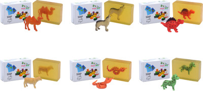 

Happy Baby Luxurious Kids Soap With Toy Yellow (Y54)(600 g, Pack of 6)