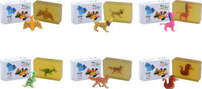 

Happy Baby Luxurious Kids Soap With Toy Yellow (Y53)(600 g, Pack of 6)