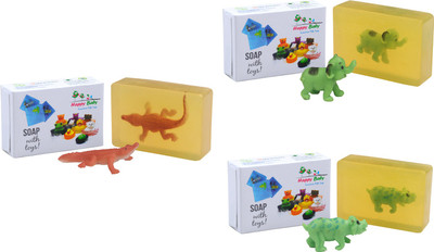 

Happy Baby Luxurious Kids Soap With Toy Yellow (Y32)(300 g, Pack of 3)