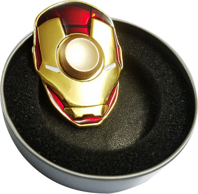 

Toy Mela Iron Man Face Fidget Spinner(Red, Gold)