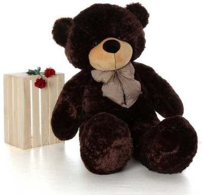 

AVS 3 Feet Stuffed Spongy Hugable Cute Teddy Bear (Chocolate Color) - 91 cm(Chocolate)