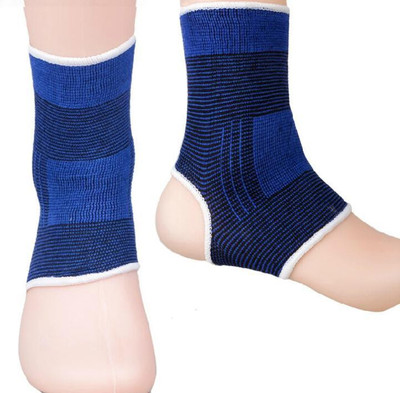 

K kudos Enterprise Elastic Breathable Ankle/ Palm Brace - Foot Wrist Compression Support Sleeve for Men Women, Ankle Support(Blue