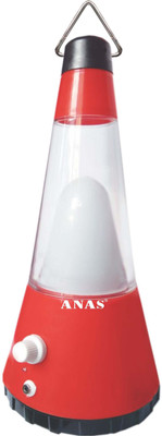 

ANAS RECHARGEABLE LIGHT WITH CHARGER Table Lamp(26 cm, RED BLACK)
