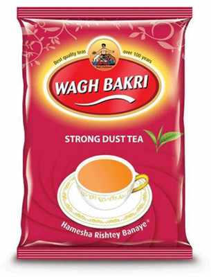 

Waghbakri Dust Tea Loose Leaf Black 1kg Tea(1000 g, Vacuum Pack)