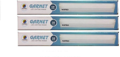 

Wipro Garnet 5W LED Batten Straight Linear LED Tube Light(White, Pack of 3)