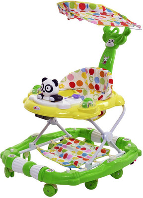 

Super Shine Musical Walker & Rocker With Parent Rod(Green)